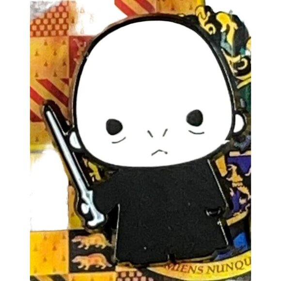 Bald Monk Lapel Pin Man Voldemort Enamel Anime Brooch Pin Accessories Jewelry - Picture 1 of 6